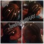 Men 2strand twist full head with shampoo