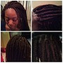 Individual crochet boho soft Locs