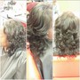 Lovelys Basic Silk Press W/Trim & Regular Deep Condition