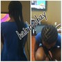 Loc retwist and style