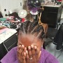 Natural hair twist out