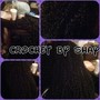 Individual Crochet soft Locs or butterfly locs