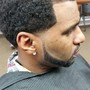 Beard trim with enhancement