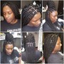 Kinky twist with curls