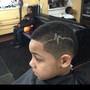 Kids haircut and wash