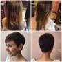 Base Colour Retouch + Haircut/Style