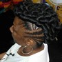 Locs. Box Braid, Crochet Style (PinUp Only Natural or Weave Hair)