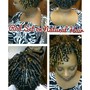 Natural Hair Two Strand Flat Twist ( NO EXTENSIONS HAIR ADDED)