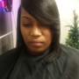 Blow Dry and Flat Iron On Natural Hair