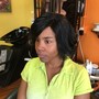 Wig re application short term (white glue)