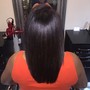 Shampoo, Style, Wrap , Hydration Treatment - Relaxed Hair