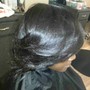 Silk Wrap for Relaxed Hair