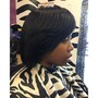 Virgin Relaxer, cut and style