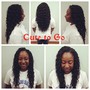 Quick Weave ( U~ Part) Straight or Curly