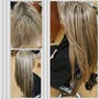 Brazilian blowout keratin treatment