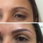 New client (with no brow hair)