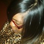 Lace front closure sew in