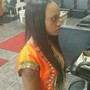 Lace front closure sew in