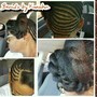 Large knotless Braids