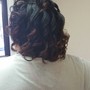 Basic Updo two strands twist