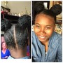 Partial Sew In/shaved  sides