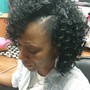 Dread retwist/rope twist  style