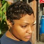 Virgin Texturizer / Relaxer & Cut