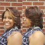 Shortie Style (Relaxed Hair)