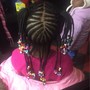 Kid's box Braids medium size