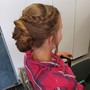 Updo bridal