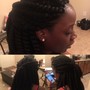 Cornrows/ Braid out