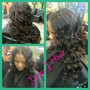 Closure Sew In with Hair Included