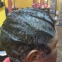 Senior Relaxer & Haircut