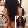 Sewn on of Lace Wig and Style