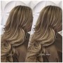 Half head balayage/ foilayage