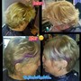 Men's hair color short