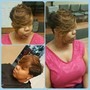 Drop off Wig color