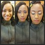 makeup application