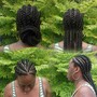 2 to a head Poetic Justice Braids (natural hair)