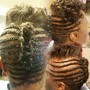 Kid's cornrows