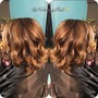 Glossing/Toner &amp; Blow Dry style