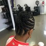 Ghana Braids/Feed in Braids