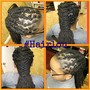 Braids on natural hair