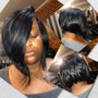 Shampoo & Style For Short Relaxed Hair