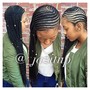 3 feed in braids