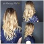 Glossing/Toner &amp; Blow Dry style