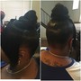 Frontal ponytail