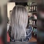 Roots Permanent  color /grey coverage & CUT