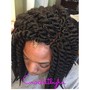 Faux Dreads, Senegalse/Havana twist