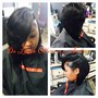 Relaxer Touch up (sides and back) *short hair**